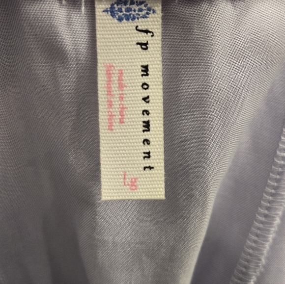 NWT Free People Movement Mia Wide-leg Lilac Pants - Picture 12 of 12